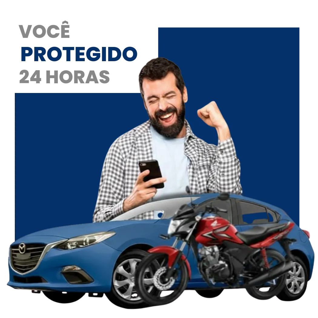 Carro protegido pela Nordeste Clube